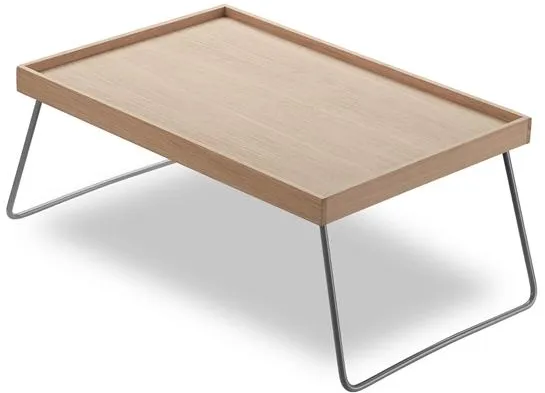 Fritz Hansen Skagerak Nomad Coffee Table in Oak/Steel Silk Grey