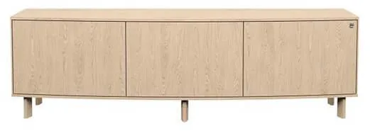 Skovby SM411 TV stand - Walnut lacquer