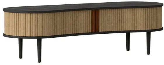 Umage Audacious TV bench - black oak - Sugar brown